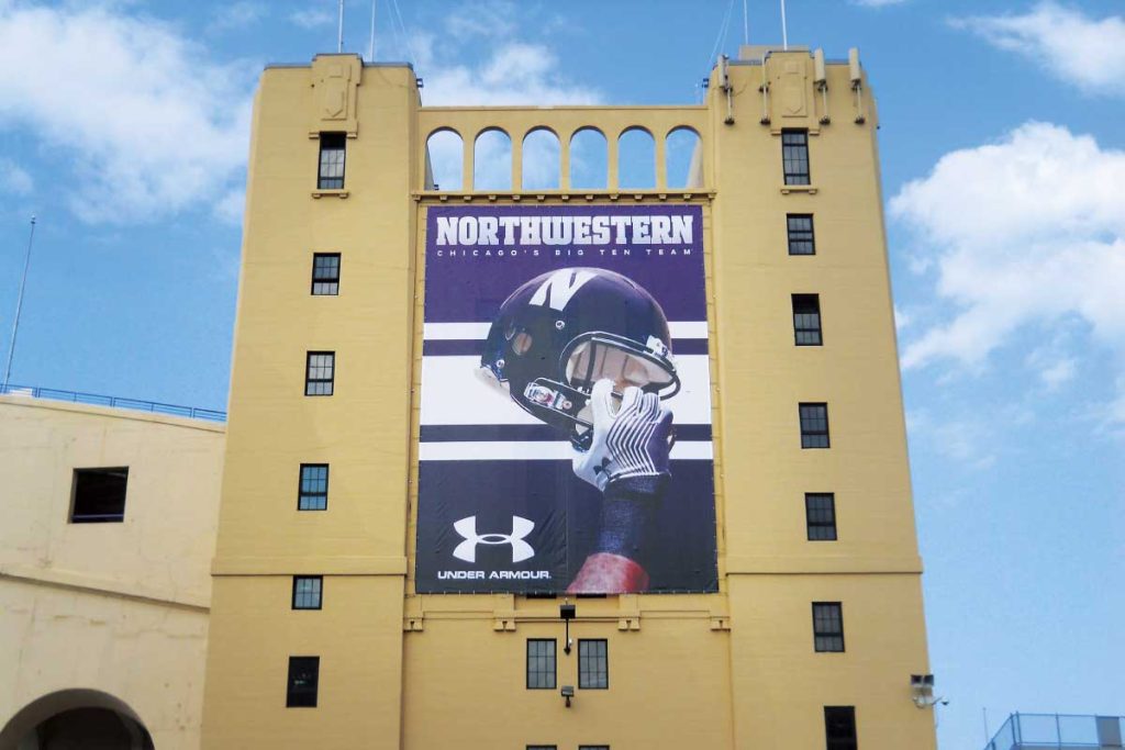 Venue Branding for Northwestern Athletics